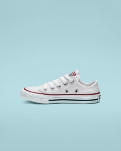 Converse Chuck Taylor All Star Fiu Rövidszárú Fehér | UYXHGWE-HU